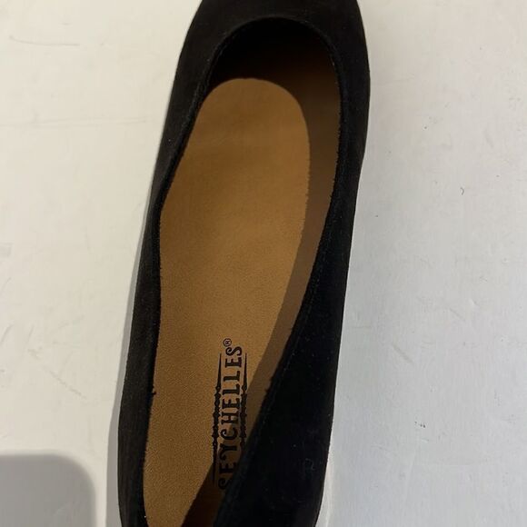 Seychelles Black Square Toe Flats Size 6.5 - Picture 12 of 13